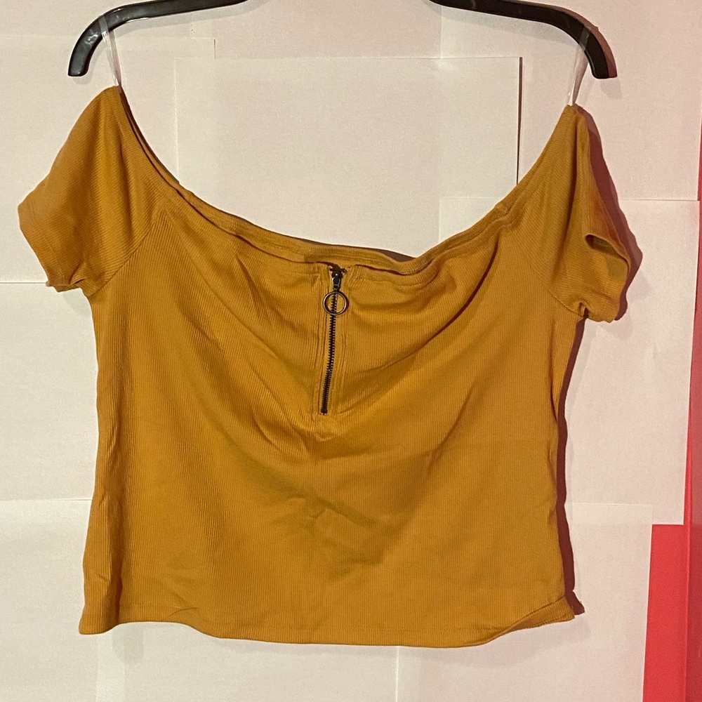 Aeropostale Off the Shoulder Shirt